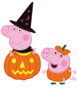 Peppa and George