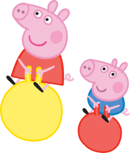 Peppa and George