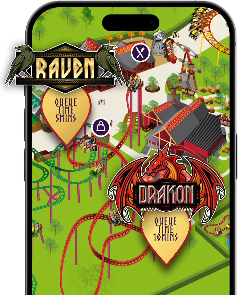 Paultons Park Map